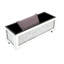 Banc de rangement rembourré en similicuir Antanique
