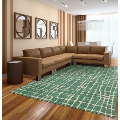 Leatherhead Wool Abstract Indoor Rug