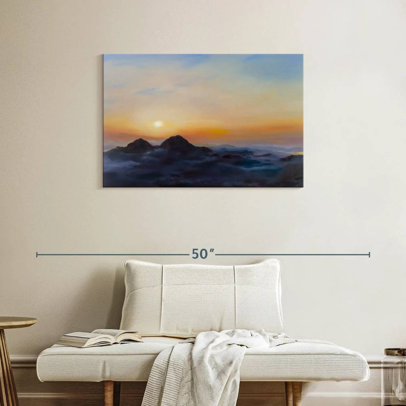 Alvord Sunrise Mountain, 24" H x 36" W