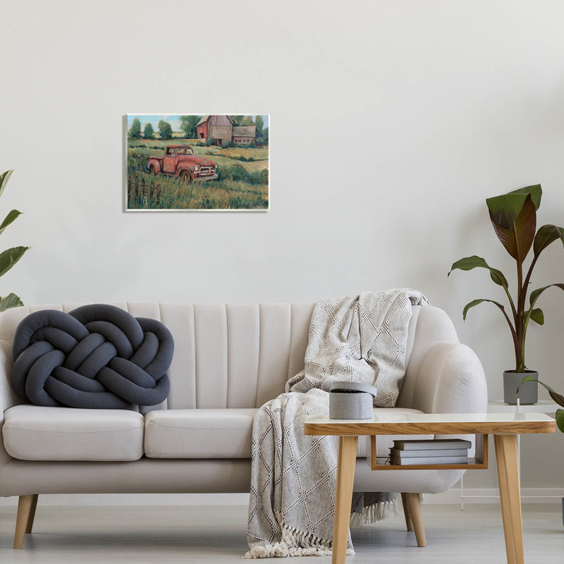 «Peaceful Farmland Truck Scene» par Tim Otoole, H 13 po x l 19 po x P 0,5 po