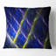 Barbecue fractal bleu foncé - coussin imprimé abstrait-30628556-30628559
