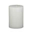 Ensemble de 2 bougies en cire de soja non parfumées Jomi, finition blanche classique-124561751