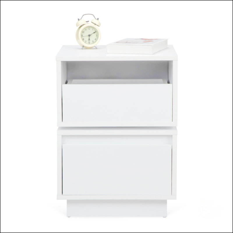 Rotatable Nightstand End Table