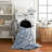Sayeh Joy Vintage Blue Ivory Machine Washable Area Rug-2027847889