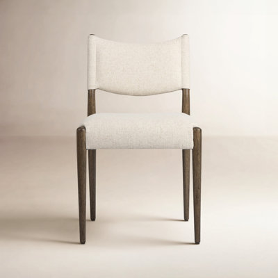 Tara Linen Oak Side Chair