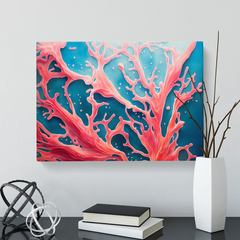 Coral Reef Vol.2 - Wrapped Canvas, 35cm H x 50cm W x 3cm D