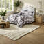 Ensembles de literie élégants à imprimé floral, polyester doux, décor de chambre à coucher moderne