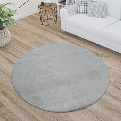 Ananias Solid Colour Shag Area Rug