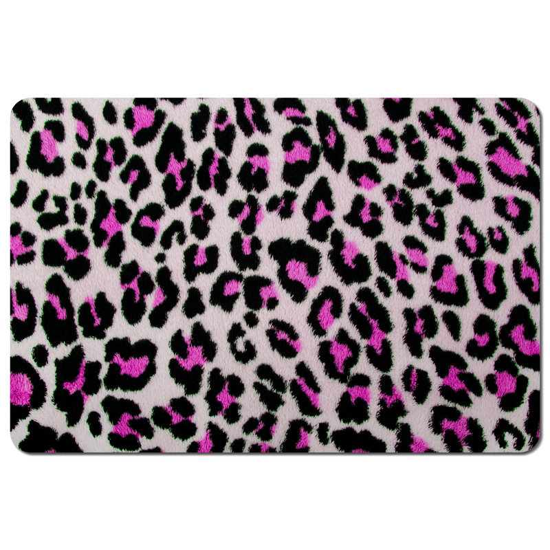 Ardag Polyester-Coated Hardboard Animal Print Rectangle Placemat