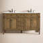 Ensemble de meuble-lavabo double 60 "Rivers-73359949
