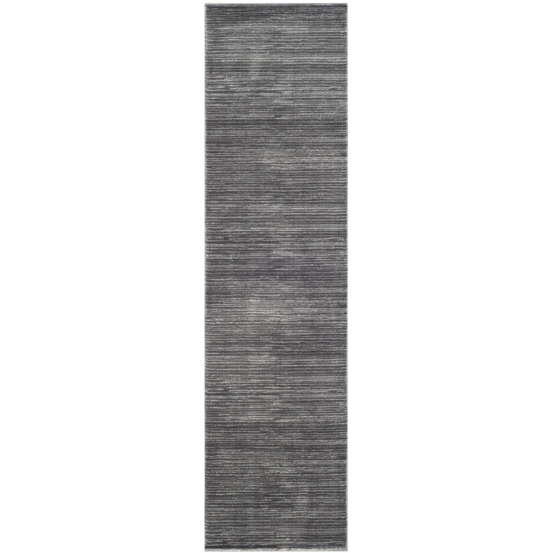 Swampscott Solid Colour Hand Woven Area Rug, Runner 66 x 244 cm