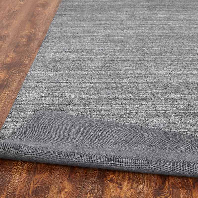 Jami Area Rug in Gray, Rectangle 9'6" x 13'