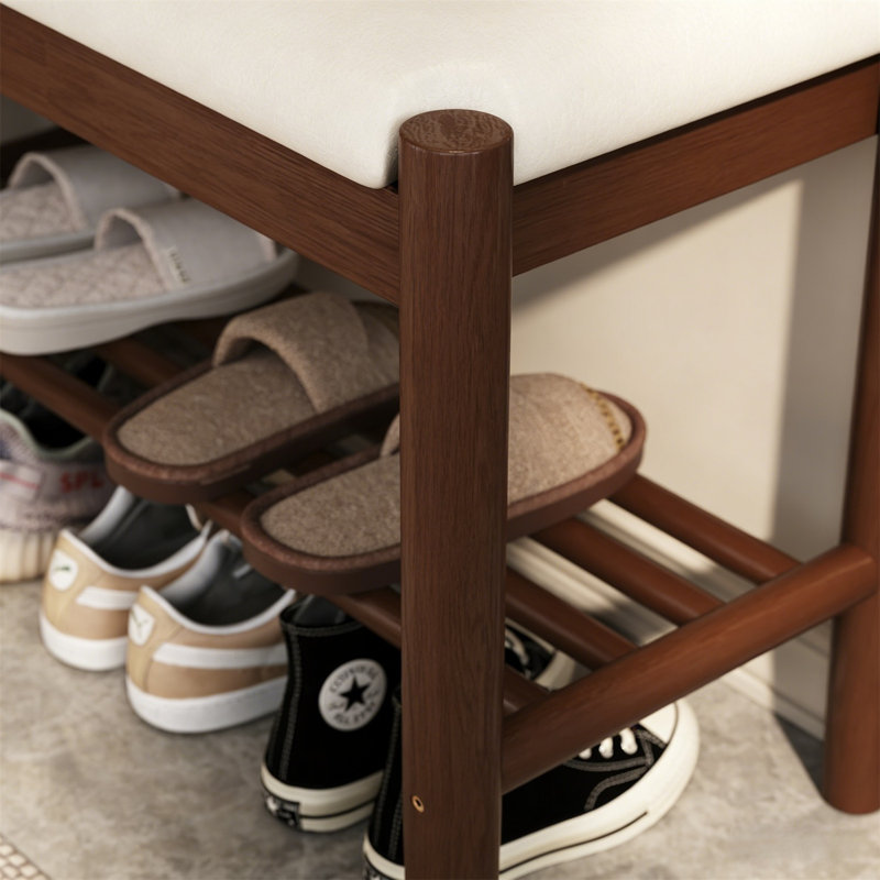 Range-chaussures en bois de qualité supérieure pour la maison, 39,4 po H x 15,7 po L x 11,8 po P