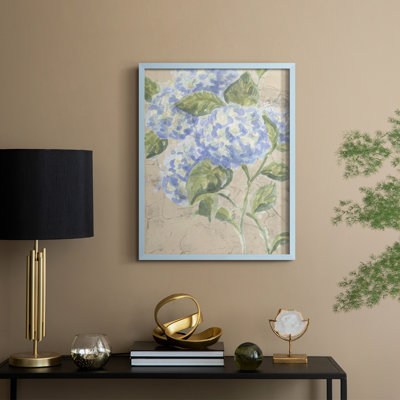 «Vintage Hydrangea Fresco I»