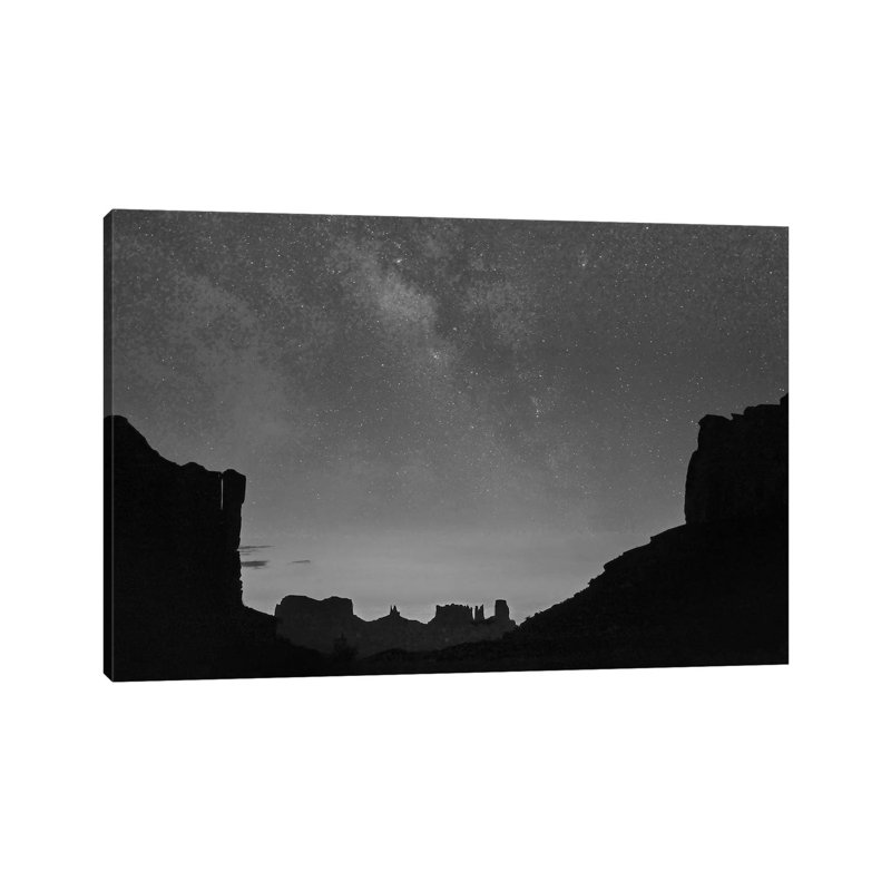 Milky Way Over Moument Valley, Arizona by Tim Fitzharris - No Frame Gallery-Wrapped Canvas Giclée on Canvas