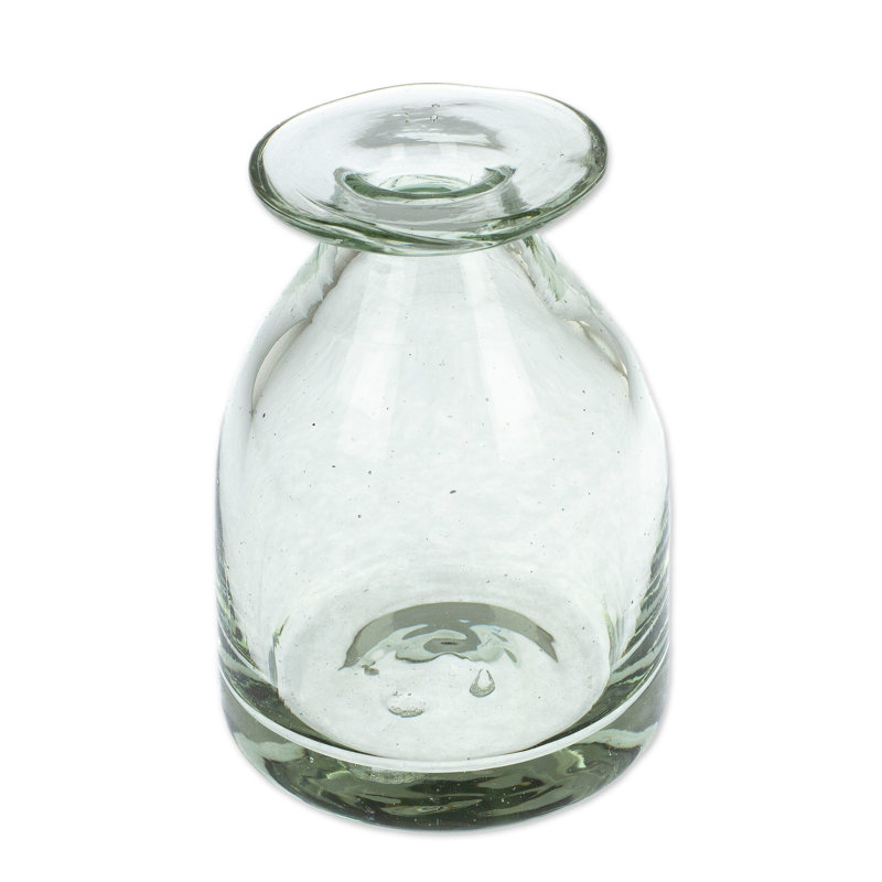 Porte-encens en verre soufflé à la main Novica