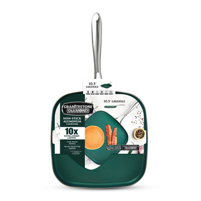 Granitestone 10.5'' Nonstick Aluminum Griddle Pan