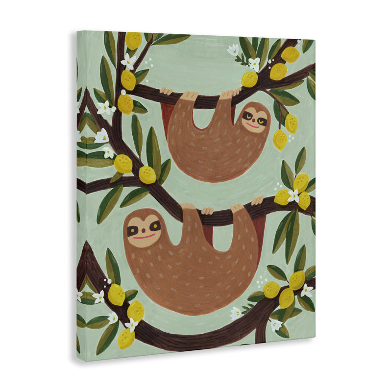 Paresseux suspendus de Lemon Tree, conception par Irene Chan, H 20 po x l 16 po