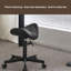 Tabouret à selle ergonomique réglable Latitude Run®-1280302406-1302237018