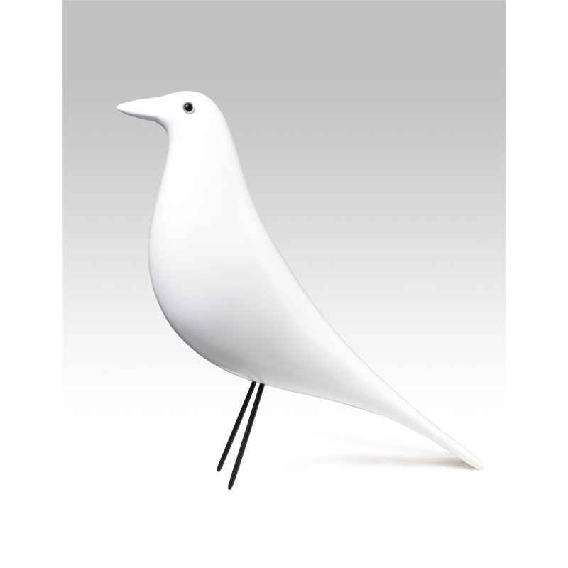 Figurine oiseau Fong, Blanc