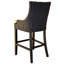 Tabouret de bar Alfresco tissé Kuba noir-1839080655