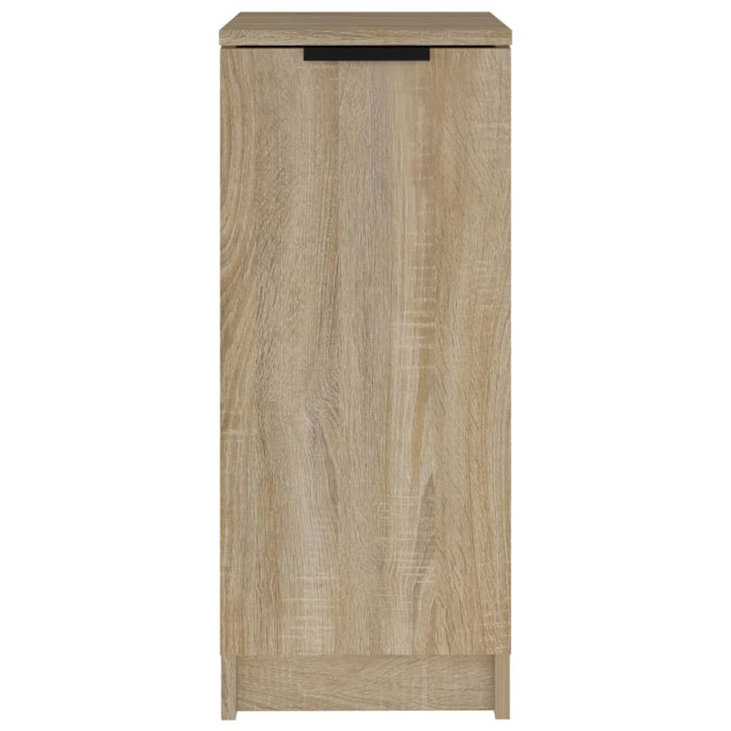 Makpal 4 Pair Shoe Storage Cabinet, Sonoma Oak