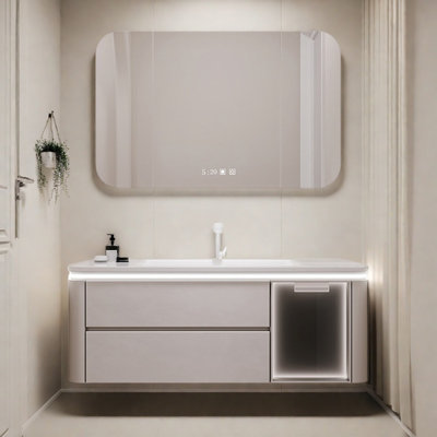 Nordic style simple modern bathroom cabinet