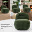 Fauteuil d'appoint pivotant sans accoudoirs-1033644163