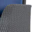 Chaise de patio avec coussins Mucklen-541894329