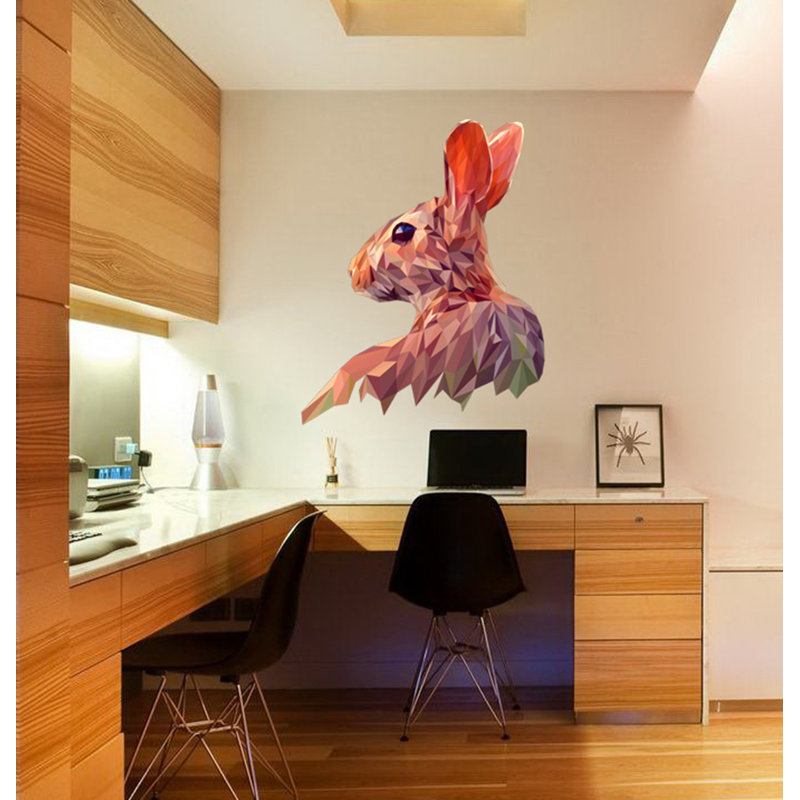 Animals Wall Decal, 22" H x 22" W