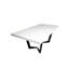 Caiomhe Extendable Metal Base Dining Table