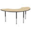 Table d'activité demi-lune 36 "x 72" avec pieds réglables-99075977-39310958