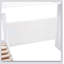Lit superposé simple en L avec 3 tiroirs, bureau portable et garde-robe-609829243