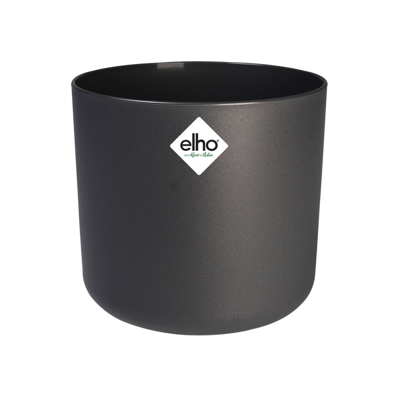 B.For Pot Planter, Anthracite, 20.4cm H x 22.3cm W x 22.3cm D
