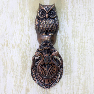 Kevork Owl Arrival Door Knocker