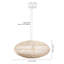 Luminaire suspendu 1 lumière Genera-1518014703