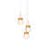 Double Bubble LED Multi-Light Pendant