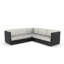 Ulm 94" Wide Outdoor Reversible Patio Sectional with Cushions-1468272740-1468272731
