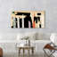 Super Modern Painting: Journey Into Sound by Peter Winkel - Wrapped Canvas Painting-1918219389