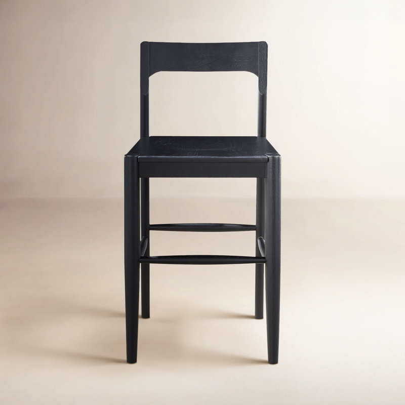 Bar and Counter Stool, Black, Counter Stool (26" Seat Height)
