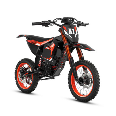 Electric Motorcycle For Adult, Off-Road Racing, 3600W Powerful Motor,60V 23.4Ah Long-Range Battery,Maximum Load Capacity: 350 Lbs, Electric Bicycle, Front And Rear Dual Shock Absorbers, Features Dual Hydraulic Disc Brakes,Britihday Gift