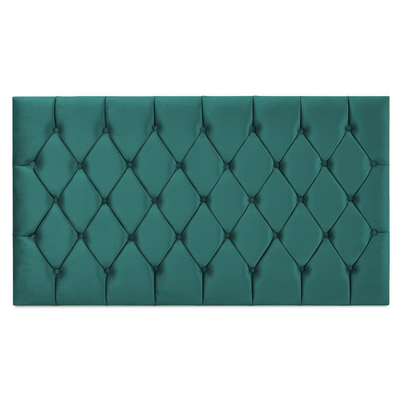 Bremer Upholstered Headboard, Kingsize (5'), Aqua