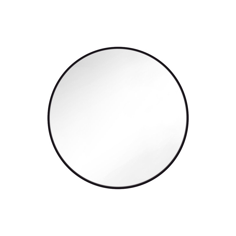 Kit Round Mirror from Generation Lighting , Midnight Black