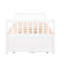 Lit de jour simple polyvalent avec lit gigogne et tiroirs pour la gestion de l'espace - circulation d'air blanc-1840718208