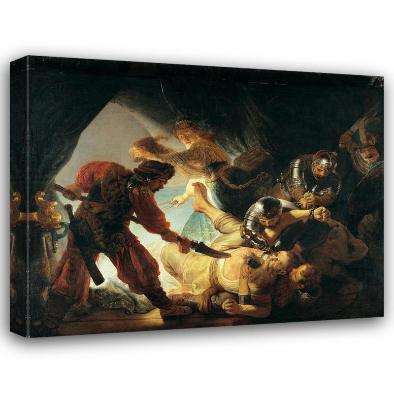 L'aveuglement de Samson, H 19 po x l 24 po