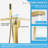 Floor Mount Freestanding Tub Faucet-114630735