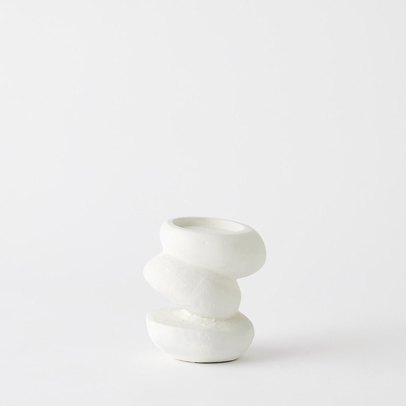 Porte-bougie Pradier - Blanc - Sm
