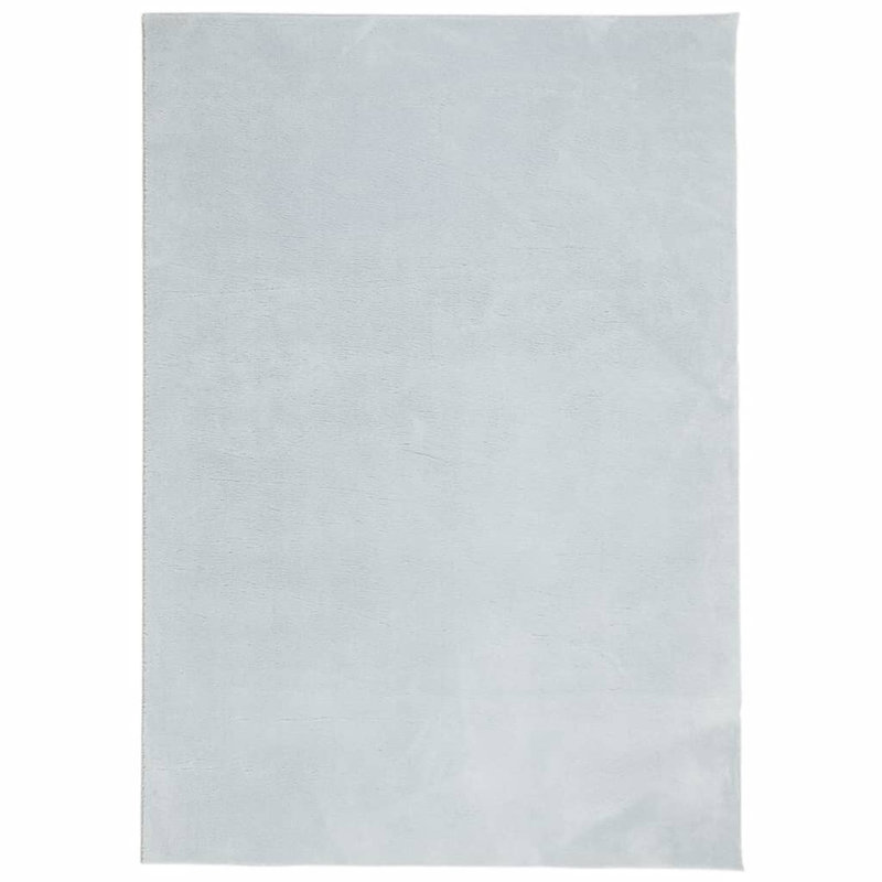 Rug "HUARTE" Short Pile Soft and Washable Blue, Runner 80 x 200cm