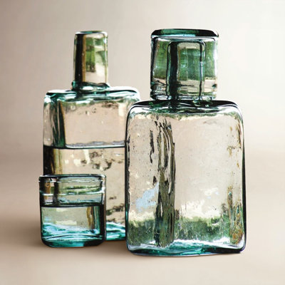 Yari 2-Piece Glass Carafe Set
