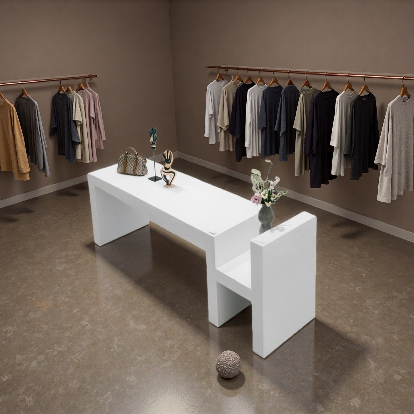 Rebrilliant Simple Shopping Mall Display Table Wayfair Canada
